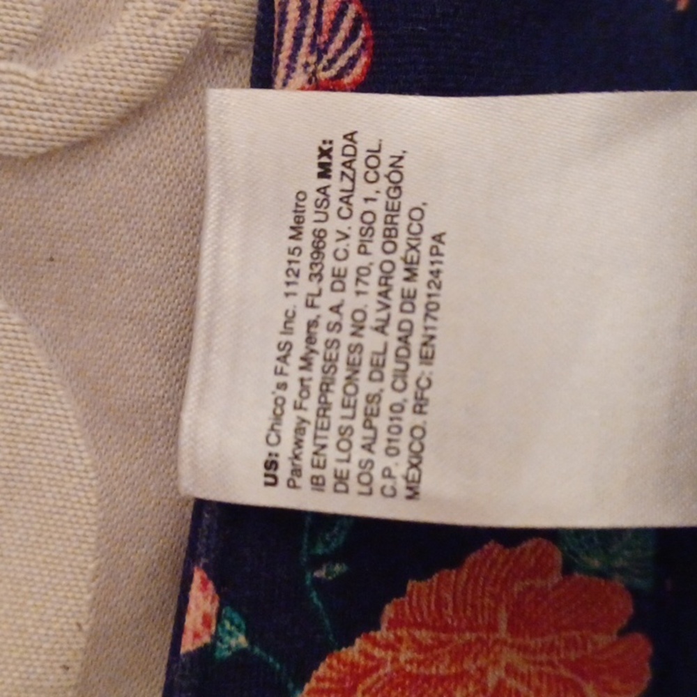 Chicos floral pants - Picture 6 of 8